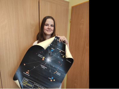 Tereza Micklerová mezi dvanácti nejlepšími mladými astronomy v kraji