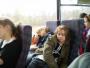 Holky hrály naplno a v autobuse okamžitě usnuly